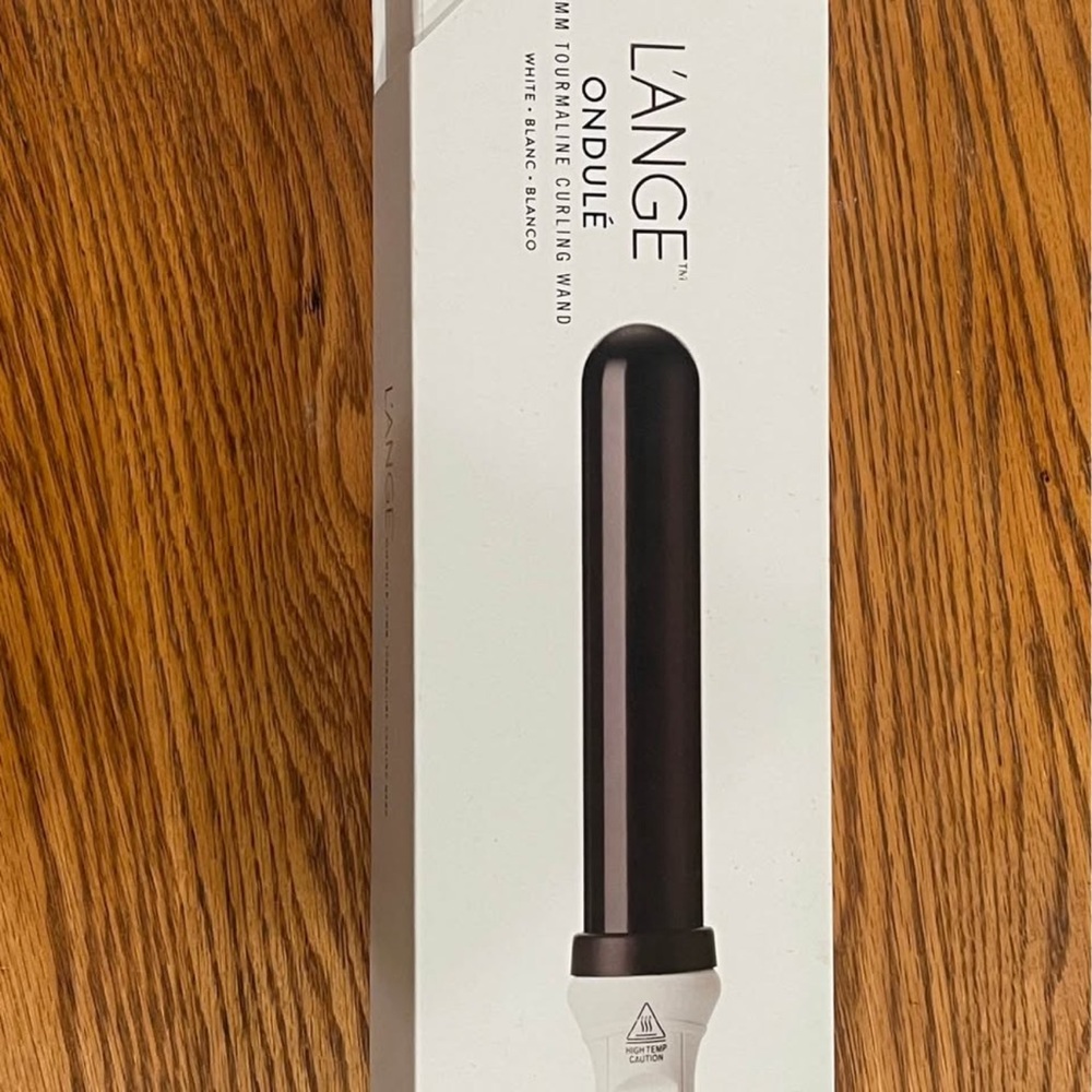 Lange Ondule Curling Wand - Black and White